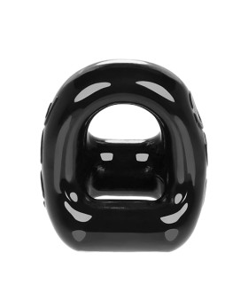 Эрекционное кольцо держатель на член Oxballs 360 черное, 22.9 х 8.9 - No Taboo