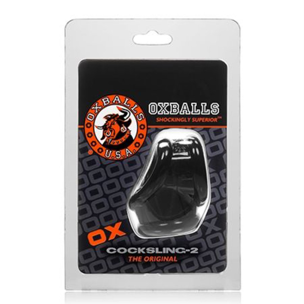 Эрекционное кольцо на член Oxballs Cocksling-2 черное, 2.5 х 2.5 см фото №0 — секс игрушки: Украина, NO TABOO