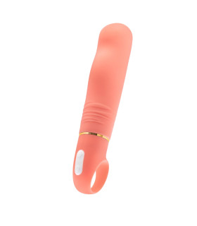  Вибратор для точки G Blush Aria Smokin AF бежевый, 15.2 х 3.8 см - No Taboo