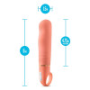  Вибратор для точки G Blush Aria Smokin AF бежевый, 15.2 х 3.8 см фото №6 — секс игрушки: Украина, NO TABOO