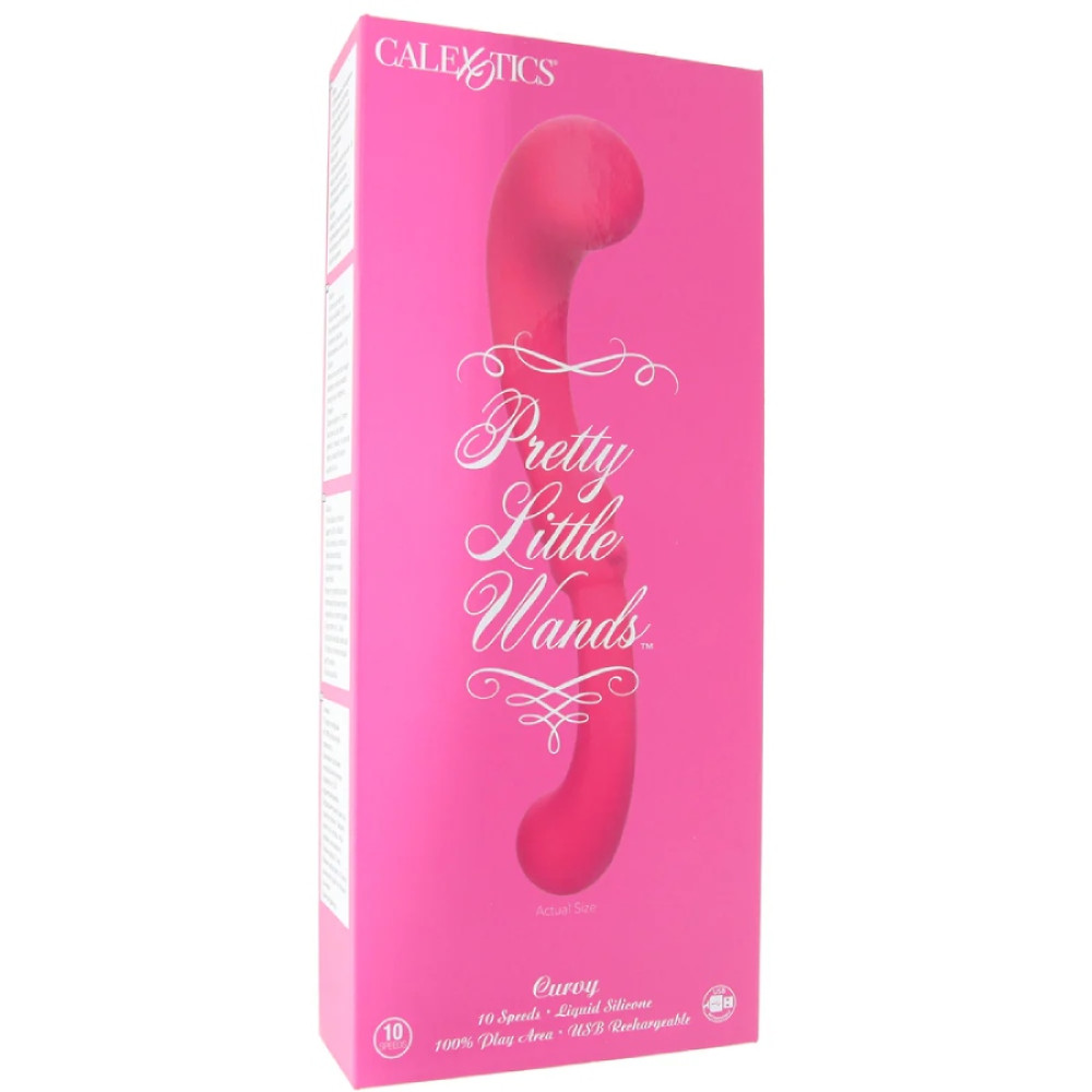 Вибратор CalExotics Pretty Little Wands розовый, 18.4 х 10.2 см фото №2 — секс игрушки: Украина, NO TABOO