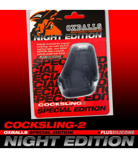 Ерекційне кільце Oxballs Cocksling-2 Special Edition чорне, 2.9 х 2.5 см - No Taboo