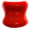 Насадка на мошонку Oxballs Mega-Squeeze красная, 6 х 5 см фото №2 — секс игрушки: Украина, NO TABOO