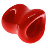 Насадка на мошонку Oxballs Mega-Squeeze красная, 6 х 5 см фото №3 — секс игрушки: Украина, NO TABOO