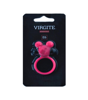 Эрекционное виброкольцо Virgite E6 розовое, 7 х 4 см - No Taboo