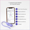 Вагинальный тренажер для упражнения Кегеля Perifit Care+ фиолетовый, 6.3 х 2.7 см фото №5 — секс игрушки: Украина, NO TABOO