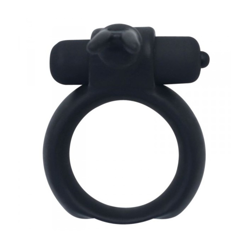 Эрекционное виброкольцо Toyz4Lovers черное, 6 х 4 см фото №3 — секс игрушки: Украина, NO TABOO