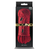 Веревка для связывания NS Novelties Bound, красная 7.62 м, 5 мм, фото №1 — секс шоп Украина, NO TABOO