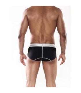 Мужские трусы MaleBasics Microfiber Brief черные, S - No Taboo