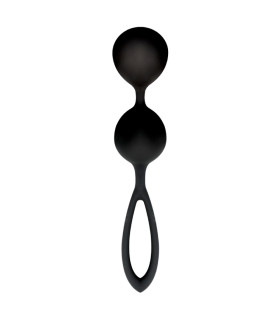 Вагинальные шарики Toyz4Lovers Blackberries Pussy, черные, 17 х 3 см - No Taboo