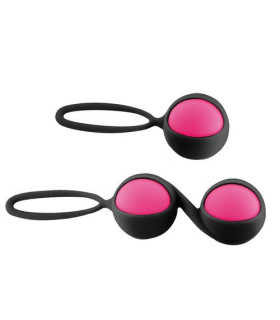 Набор вагинальных шариков Love Kegel Balls розовые, 3 шт - No Taboo