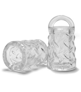 Помпа для сосков Gripper Oxballs, прозрачная, 8.9 х 5 см - No Taboo