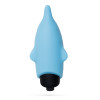 Мини-вибратор Crushios Dolphin з 10 скоростями, голубой, 7.5 х 2.6 см фото №5 — секс игрушки: Украина, NO TABOO