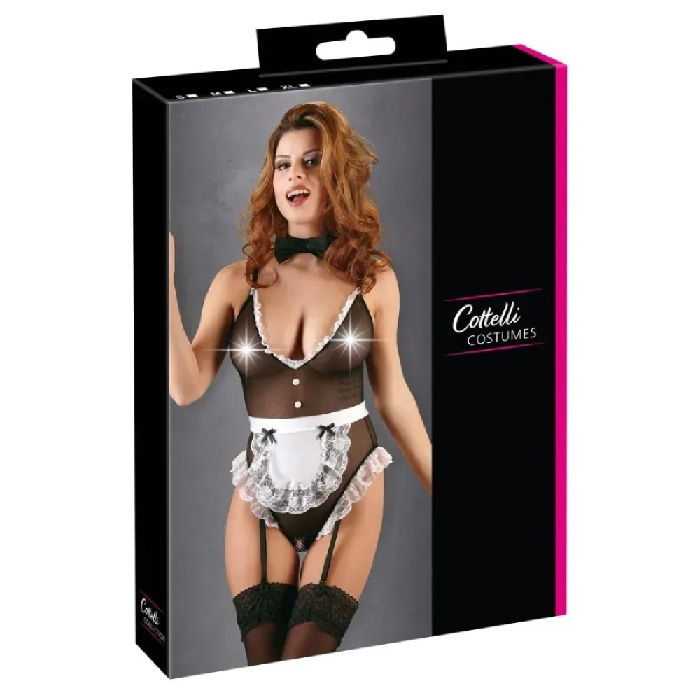 Ролевой костюм горничной Cottelli Costumes 3 предмета, М, фото №2 — секс шоп Украина, NO TABOO