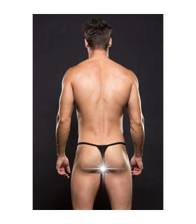 Стринги мужские Envy Menswear на магнитах, черные, S-M - No Taboo
