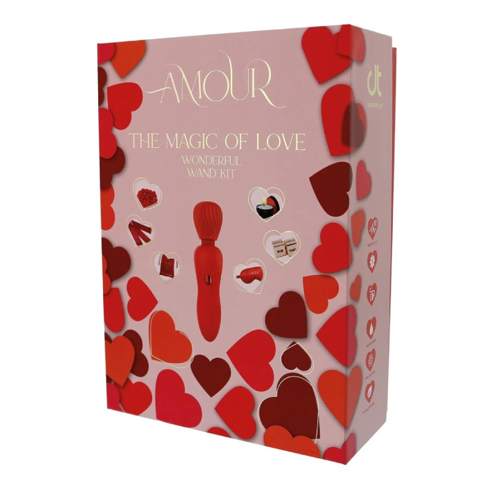 Подарочный набор Dreamtoys The Magic Of Love, красный, 7 предметов фото №0 — секс игрушки: Украина, NO TABOO