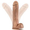 Фаллоимитатор киберкожа Blush Big John гигант, бежевый, 29.2 х 6.3 см фото №4 — секс игрушки: Украина, NO TABOO