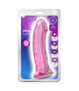 Фаллоимитатор реалистичный Blush Roar N Ride на присоске, розовый, 20.3 х 5 см - No Taboo