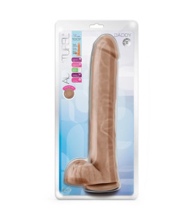 Фаллоимитатор реалистичный Blush Daddy на присоске, бежевый, 35.5 х 6.3 см - No Taboo