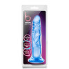 Фаллоимитатор реалистичный Blush Sweet N Hard на присоске, голубой, 19 х 3.4 см фото №2 — секс игрушки: Украина, NO TABOO
