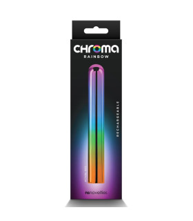 Вибратор вагинальный NS Novelties Chroma разноцветный, 13.8 х 1.9 см - No Taboo