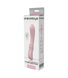 Вибратор вагинальный Dreamtoys Sweetheart гибкий, розовый, 18.5 х 3.2 - No Taboo