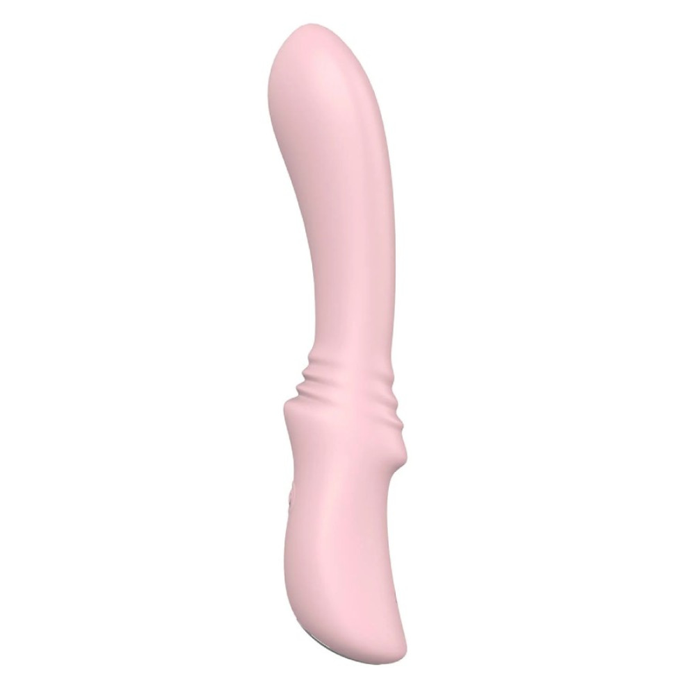Вибратор вагинальный Dreamtoys Sweetheart гибкий, розовый, 18.5 х 3.2 фото №4 — секс игрушки: Украина, NO TABOO