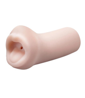 Мастурбатор-рот Blush Candi бежевый, 13.3 х 5 см - No Taboo