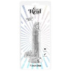 Фаллоимитатор реалистичный Toy Joy Clear на присоске, прозрачный, 18 х 4.5 см фото №2 — секс игрушки: Украина, NO TABOO