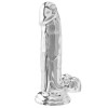 Фаллоимитатор реалистичный Toy Joy Clear на присоске, прозрачный, 18 х 4.5 см фото №1 — секс игрушки: Украина, NO TABOO