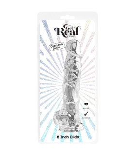 Фаллоимитатор реалистичный Toy Joy Clear на присоске, прозрачный, 22.5 х 4.5 см - No Taboo