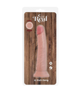 Фаллоимитатор реалистичный Toy Joy Deluxe на присоске, бежевый, 30 х 5.3 см - No Taboo