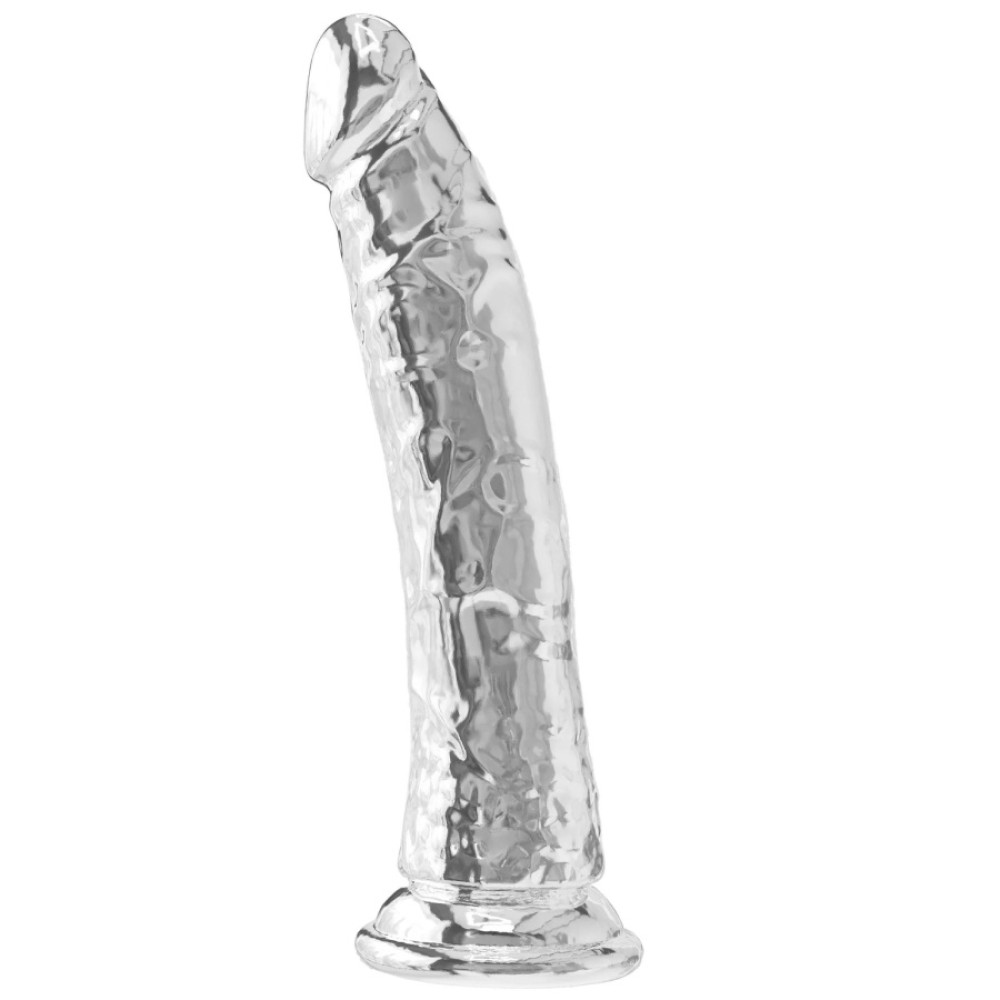 Фаллоимитатор реалистичный Toy Joy Clear на присоске, прозрачный, 24 х 4.5 см фото №0 — секс игрушки: Украина, NO TABOO
