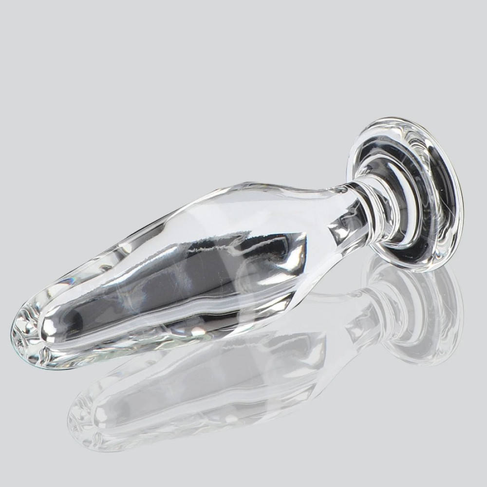 Анальная пробка Toy Joy Star Sparkler серебристая, 12 х 3.5 см фото №3 — секс игрушки: Украина, NO TABOO