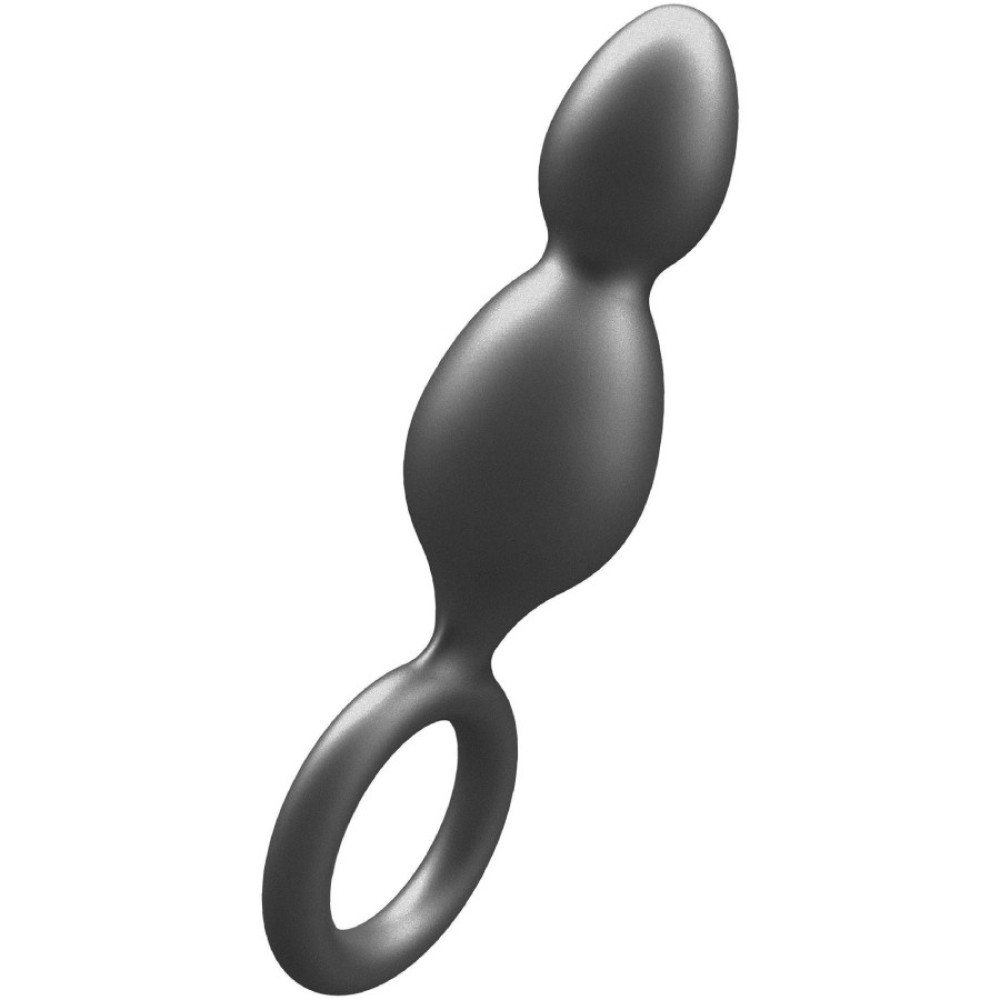 Анальная елочка Toy Joy The Plugger 2 Balls черная, 13 х 2.9 см фото №0 — секс игрушки: Украина, NO TABOO