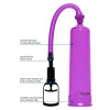 Вакуумная помпа для члена Toy Joy Power Pump механическая, фиолетовая, 23 х 5.5 см фото №3 — секс игрушки: Украина, NO TABOO