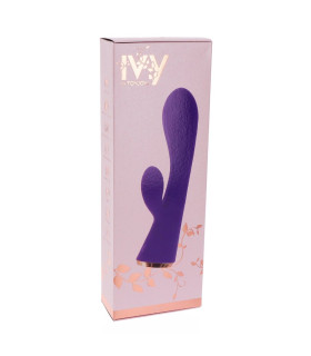 Вибратор-кролик Toy Joy Iris для клитора, фиолетовый, 17.5 х 3.5 см - No Taboo