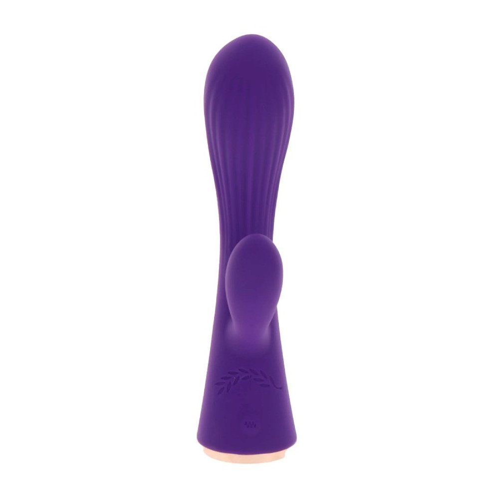 Вибратор-кролик Toy Joy Iris для клитора, фиолетовый, 17.5 х 3.5 см фото №4 — секс игрушки: Украина, NO TABOO