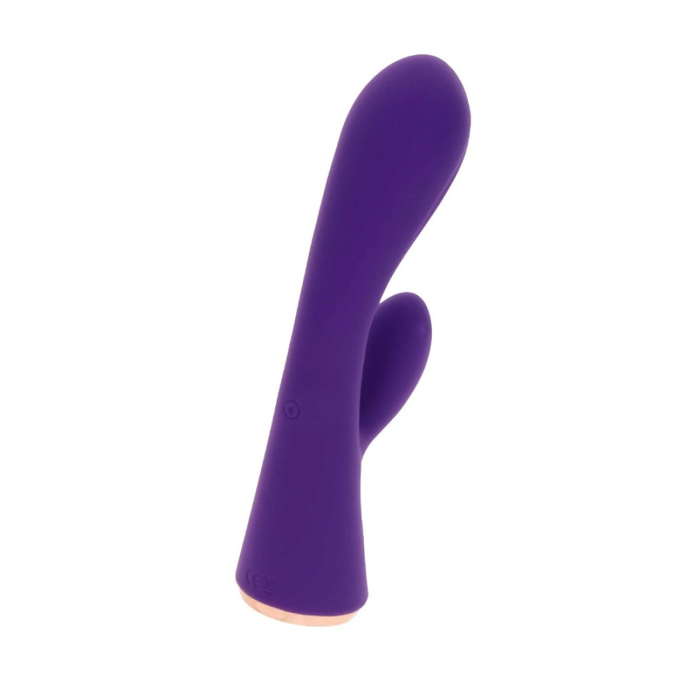 Вибратор-кролик Toy Joy Iris для клитора, фиолетовый, 17.5 х 3.5 см фото №5 — секс игрушки: Украина, NO TABOO
