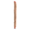 Фаллоимитатор двойной Blush Posable бежевый, 35.6 х 3.8 см фото №5 — секс игрушки: Украина, NO TABOO