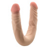 Фаллоимитатор двойной Blush Posable бежевый, 35.6 х 3.8 см фото №1 — секс игрушки: Украина, NO TABOO