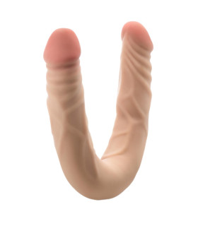 Фаллоимитатор двойной Blush Posable бежевый, 35.6 х 3.8 см - No Taboo