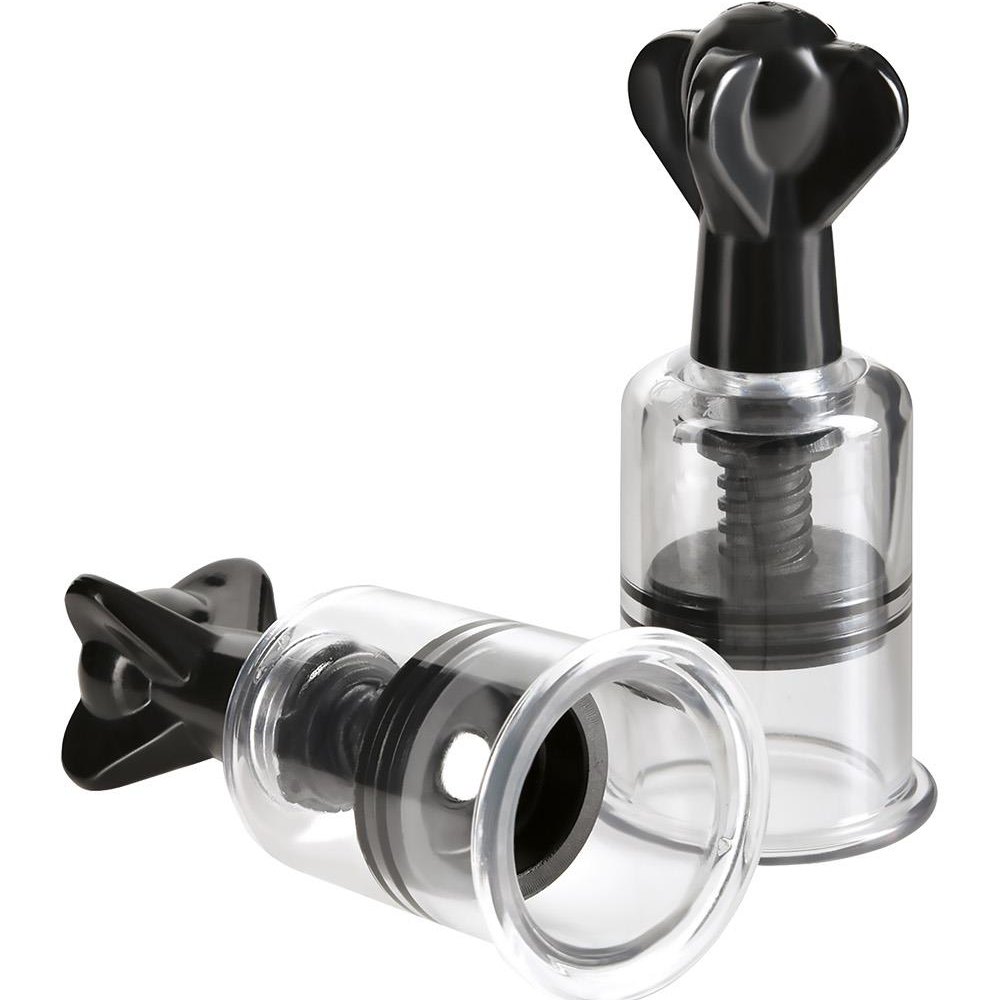 Вакуумные помпы на соски Pipedream Fetish Fantasy прозрачные, 8.3 х 2.9 см фото №2 — секс игрушки: Украина, NO TABOO