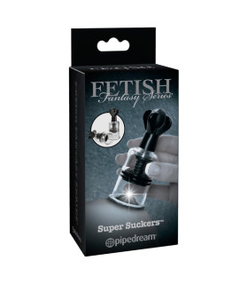 Вакуумные помпы на соски Pipedream Fetish Fantasy прозрачные, 8.3 х 2.9 см - No Taboo