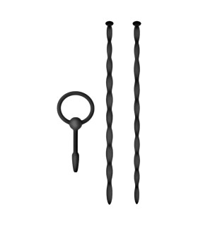 Набор уретральных катетеров NMC Knot Knot черный, 3 шт - No Taboo
