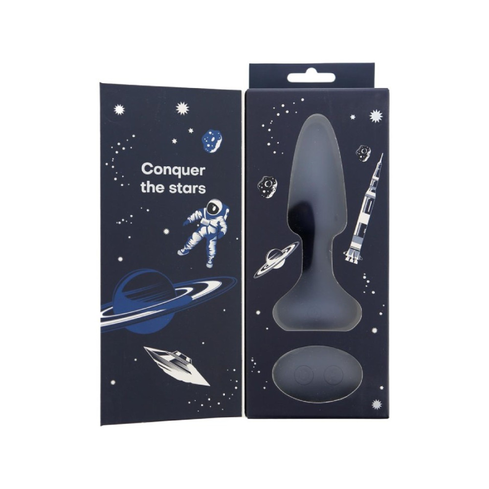 Анальный вибратор Dreamtoys Venus с пультом, синий, 14.5 х 3.8 см фото №4 — секс игрушки: Украина, NO TABOO