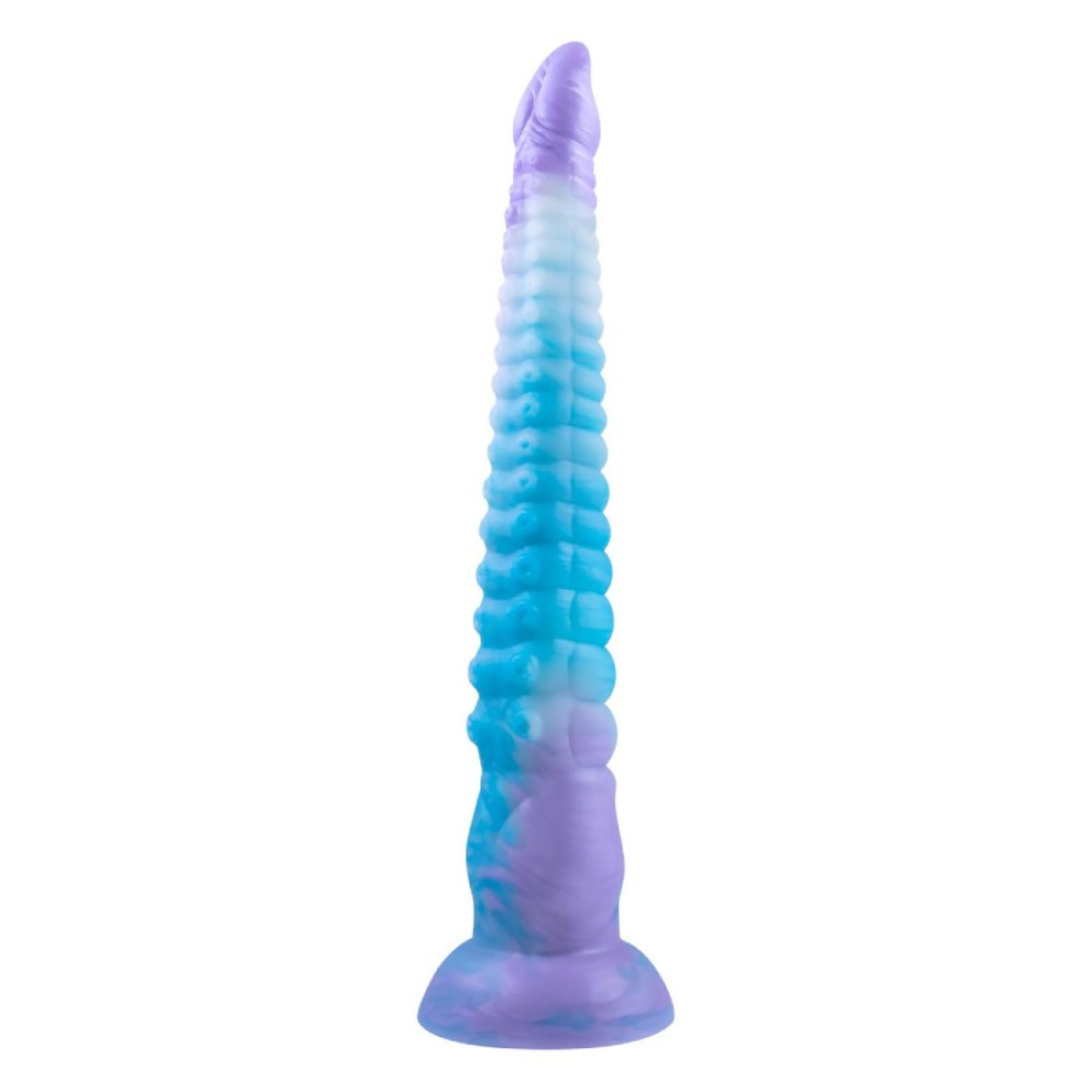Фаллоимитатор на присоске NMC Monster Dildo светящийся в темноте, разноцветный, 31.2 х 4 см фото №0 — секс игрушки: Украина, NO TABOO