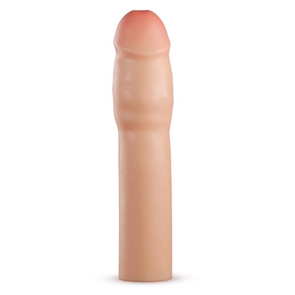 Насадка на пенис реалистичная Blush Performance Plus бежевая, 17.7 х 4.4 см фото №3 — секс игрушки: Украина, NO TABOO