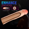 Насадка на пенис реалистичная Blush Performance Plus бежевая, 21.6 х 5 см фото №9 — секс игрушки: Украина, NO TABOO