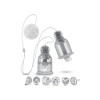 Вакуумные помпы для сосков Blush Temptasia Titilator с массажерами, прозрачные, 11 х 6.6 см фото №1 — секс игрушки: Украина, NO TABOO